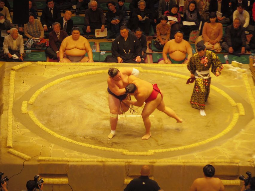 Tokyo: Sumo Wrestling Tournament Ticket With Guide - Important Directions