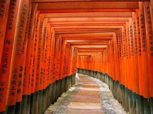 7 Must-See Spots Afternoon Private Tour ; Including 1000-Torii-Gate Shrine