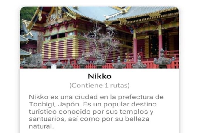 Audio Guide App Japan Tokyo Kyoto Takayama Kanazawa Nikko and Others - Accessible in Multiple Languages