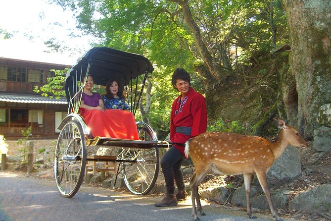 Private Miyajima Rickshaw Tour Including Itsukushima Shrine - Not Recommended for Pregnant Travelers