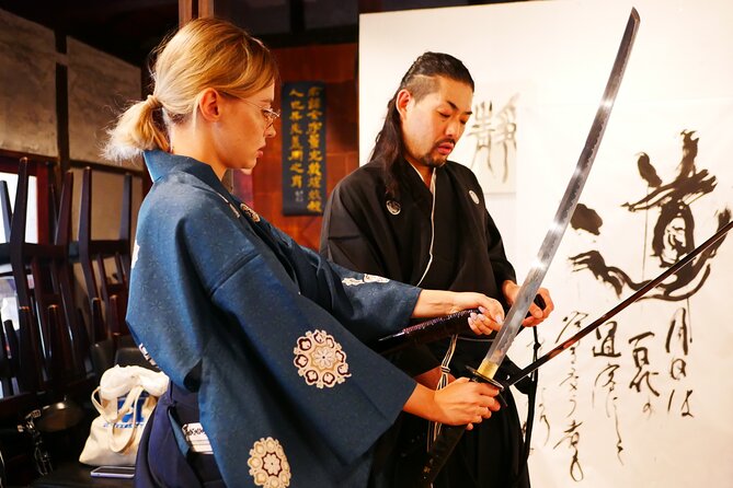 Tokyo Authentic Samurai Experience, Bushido at a Antique House. - Photo Session and Souvenir Shop