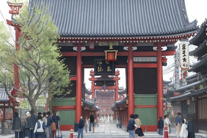 1-Hour Audio Guided Tour in Asakusa Tokyo - Transportation and Refreshments Included