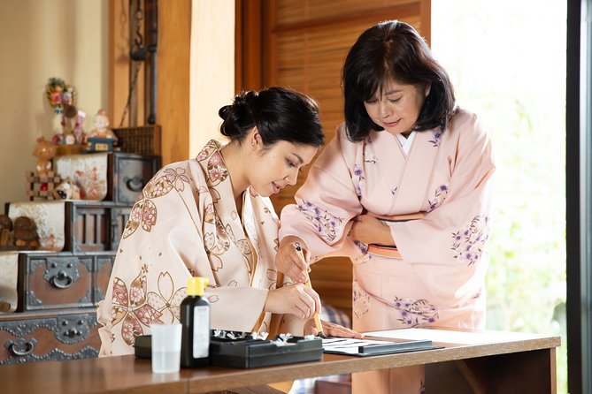 Calligraphy Experience With Simple Kimono in Okinawa - Quick Takeaways