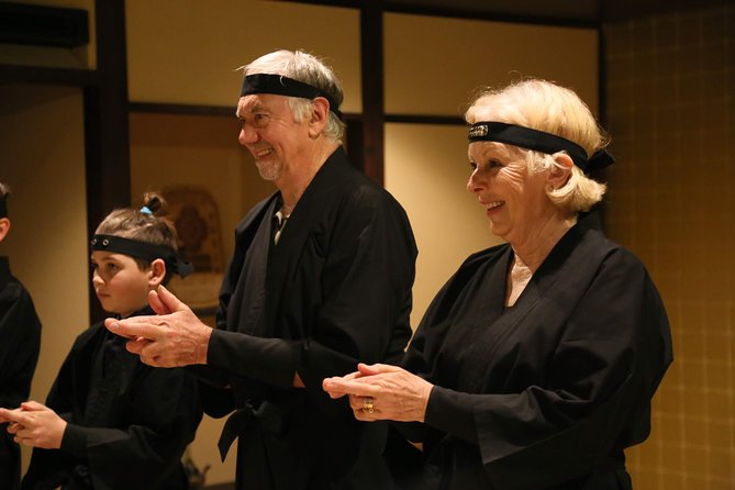 Ninja Hands-On 1-Hour Lesson in English at Kyoto - Entry Level - The History of Ninja Training in Kyoto