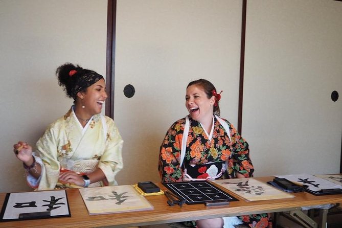 An Amazing Set of Cultural Experience: Kimono, Tea Ceremony and Calligraphy - Quick Takeaways