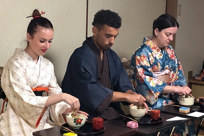 An Amazing Set of Cultural Experience: Kimono, Tea Ceremony and Calligraphy - Traditional Kimono Wearing Experience