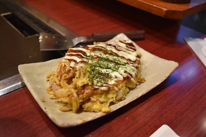 Okonomiyaki Cooking,Japanese Sake Free Flowing Experience - Quick Takeaways