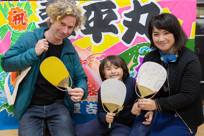Private Marugame Uchiwa Fan Workshop Using Paper or Fabric - Quick Takeaways