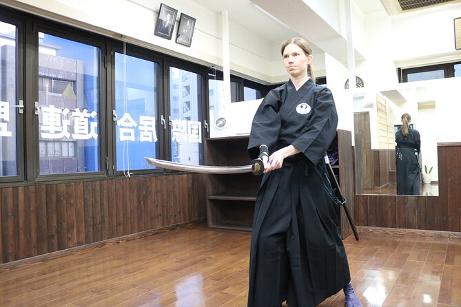 Samurai Experience Mugai Ryu Iaido in Tokyo