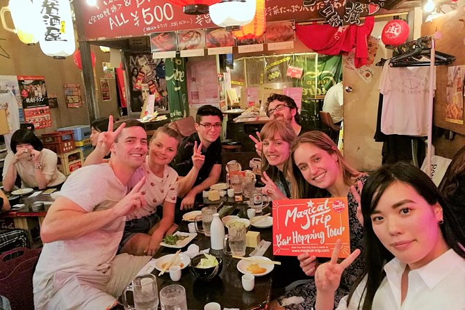 Shibuya Bar Hopping Night Food Walking Tour in Tokyo - Quick Takeaways