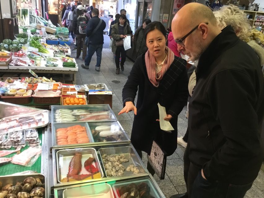 Nishiki Market Food Tour With Cooking Class - Inclusions