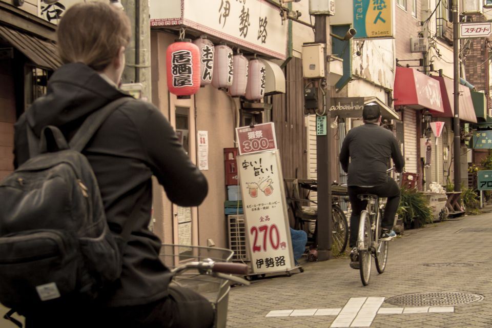 Tokyo: West-Side Cycling and Food Tour With Guide - Experience