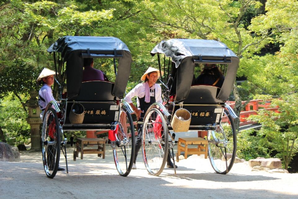 Miyajima: Private Rickshaw Tour to Itsukushima Shrine - Experiencing Miyajima Island