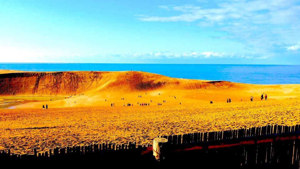 Osaka: Tottori Sand Dunes and Hakuto Shrine Day Trip by Bus - Booking Details