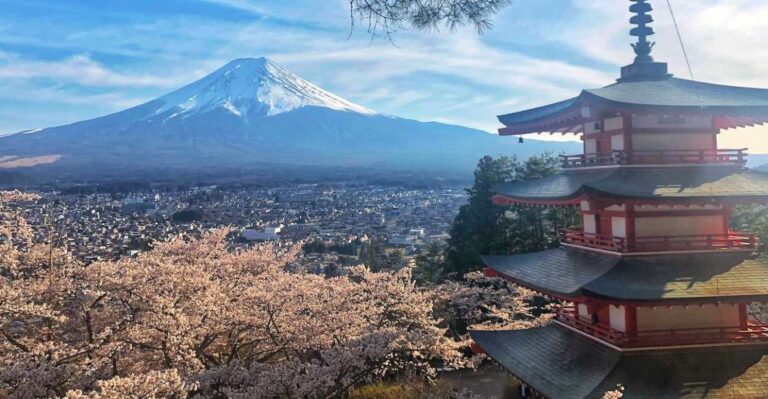 From Tokyo: Private Trip to Mount Fuji and Lake Kawaguchi
