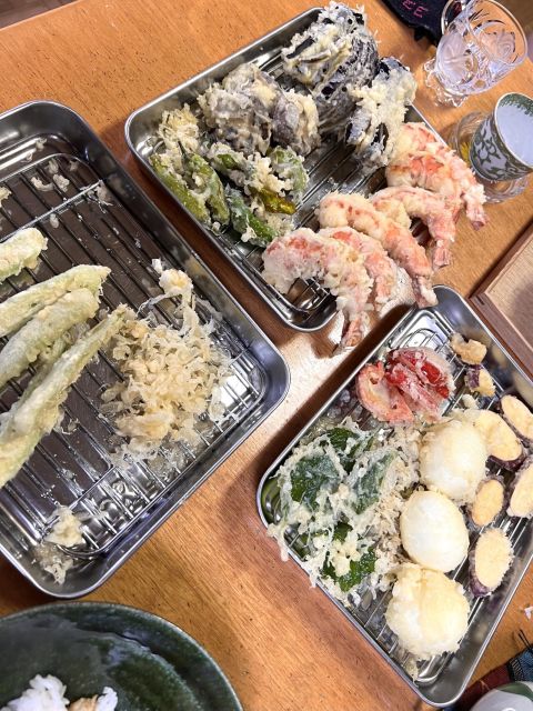 Osaka Authentic Tempura & Miso Soup Japan Cooking Class - Select Participants and Date