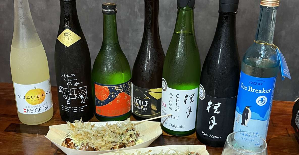 Osaka Sake Tasting With Takoyaki DIY - Quick Takeaways