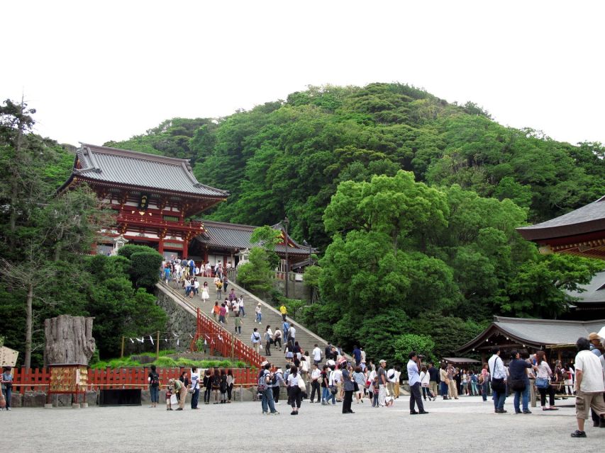 Kamakura: Great Buddha, Hase Temple, & Komachi Street Tour - Lunch and Local Cuisine