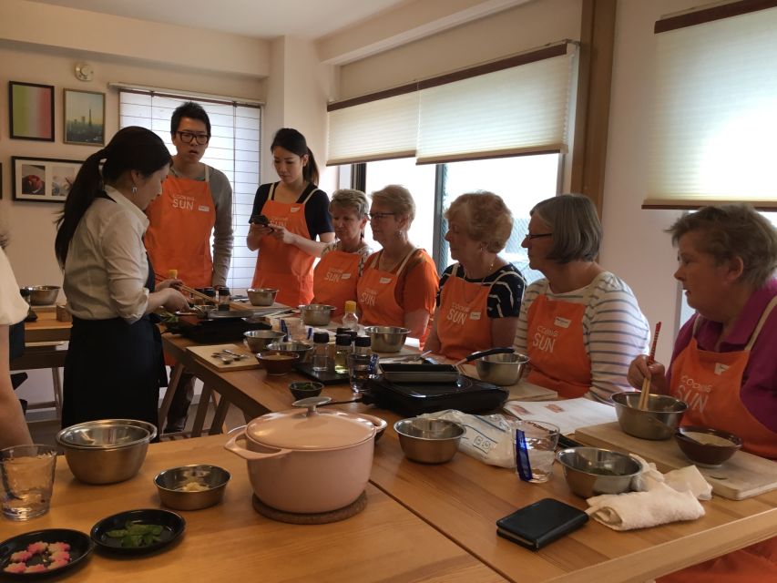 Tokyo: Wagyu and 7 Japanese Dishes Cooking Class - Get Sensible Tips and Recipes to Take Home