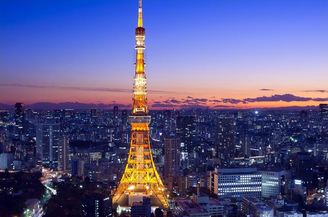 Tokyo Tower Private Walking Tour and Night Food Tour - Quick Takeaways