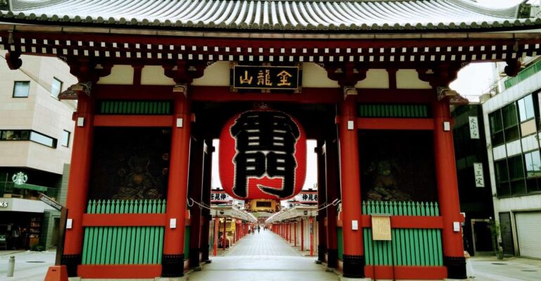 Traditional Tokyo: Full Day Tour of Tokyo’s Historical Sites
